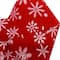 18&#x22; Red Velvet Snowflakes Bow by Celebrate It&#x2122; Christmas